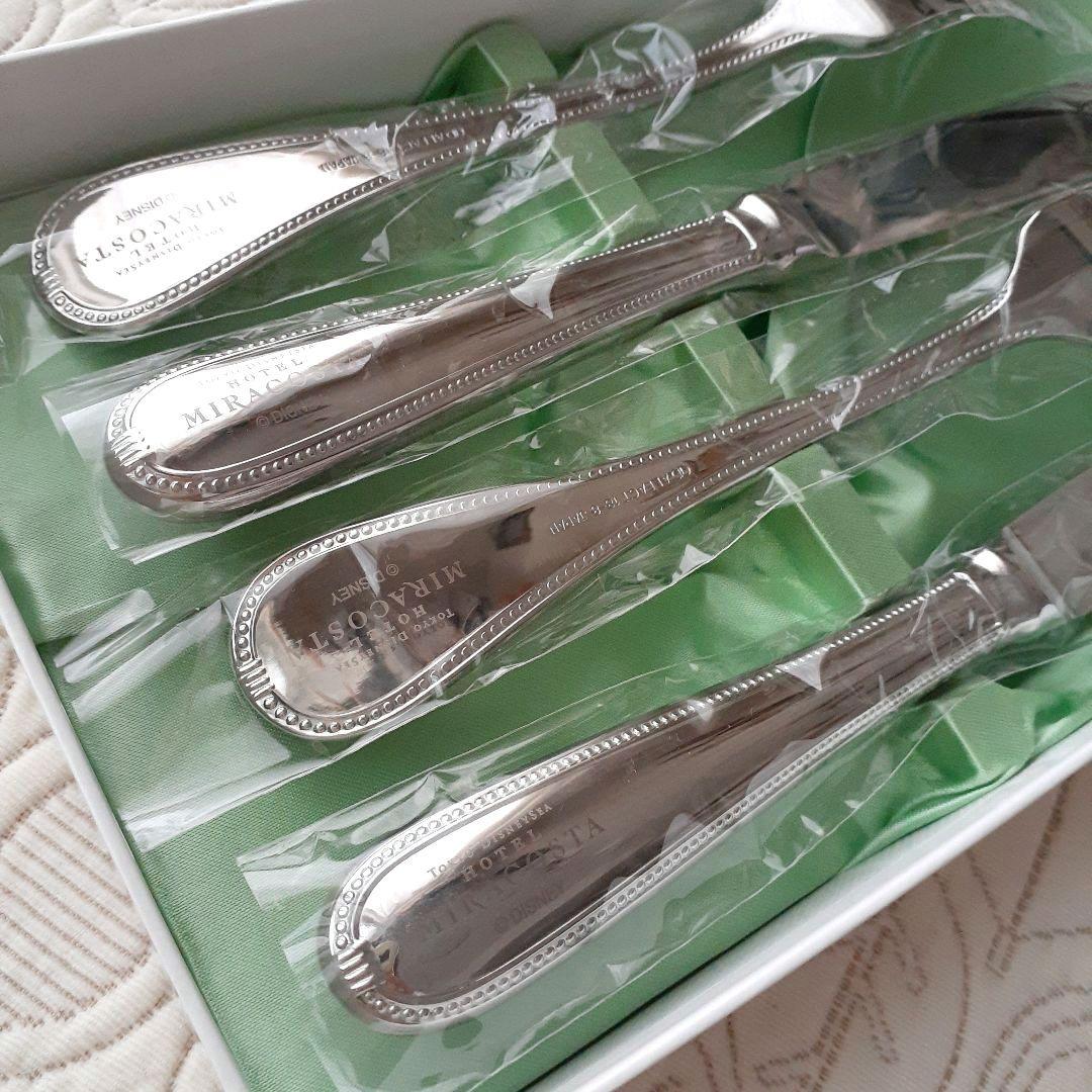 ディズニー　ミラコスタ　ホテル　カトラリー　フォーク　ナイフ　30回　宿泊　記念