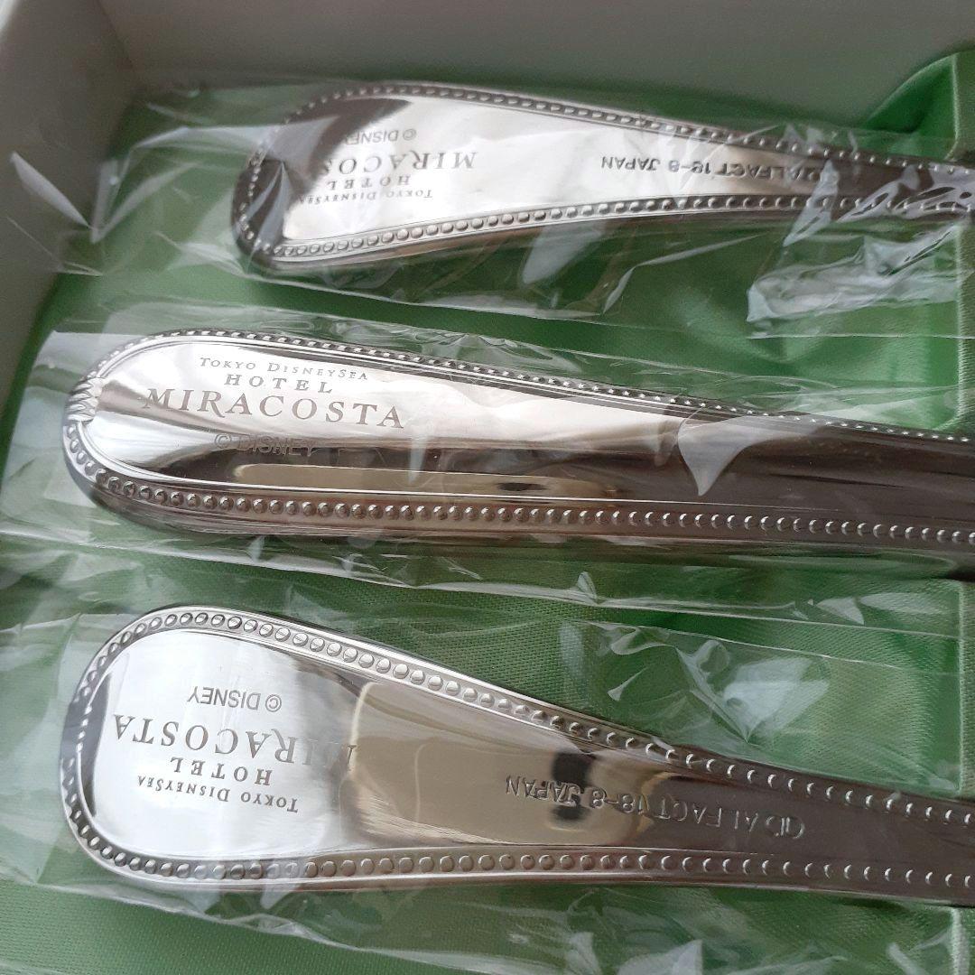 ディズニー　ミラコスタ　ホテル　カトラリー　フォーク　ナイフ　30回　宿泊　記念