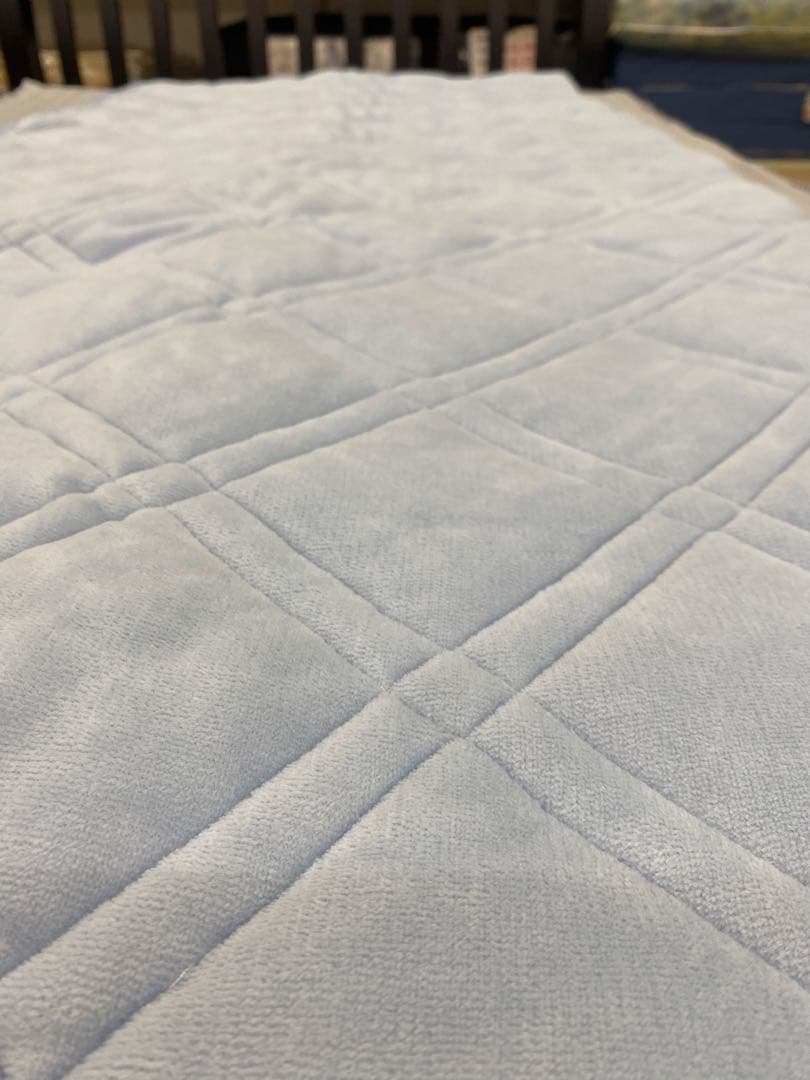 セミダブルサイズ・ロマンス　綿１００%敷きパッド・吸湿発熱素材使用・洗濯OK