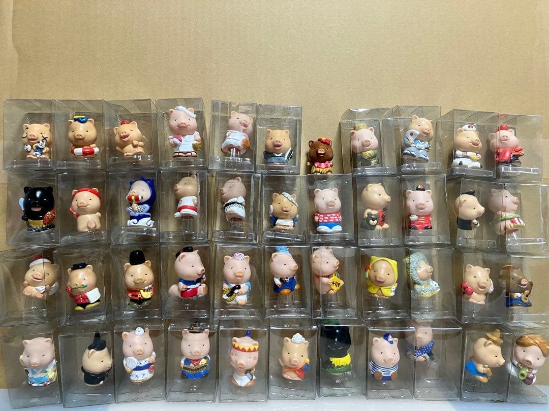 drugstore’s 豚さんフィギュア指人形コレクション　44種 単品・BOX】TOYZEROPLUS×CICI'S STORY 子豚LULU セレブレイション