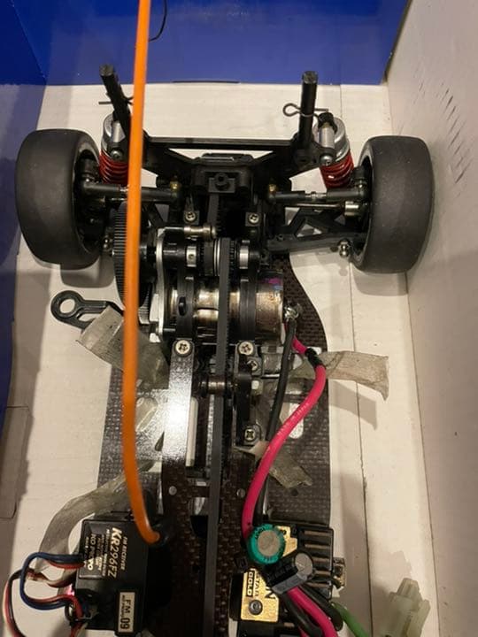 タミヤメカ付き4WDプロポ付 フレーム ワイスピボディ - メルカリ