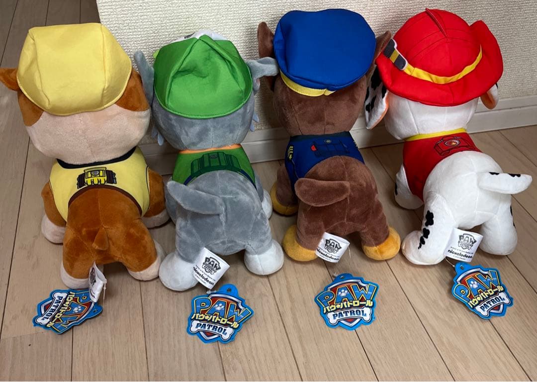 パウパトロール マーシャル ラブル チェイス ロッキー スカイ