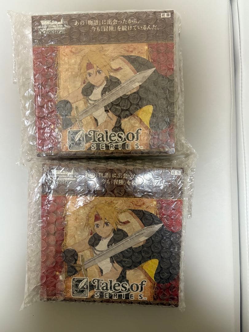 ヴァイスシュヴァルツ テイルズオブシリーズ 初版未開封2BOX