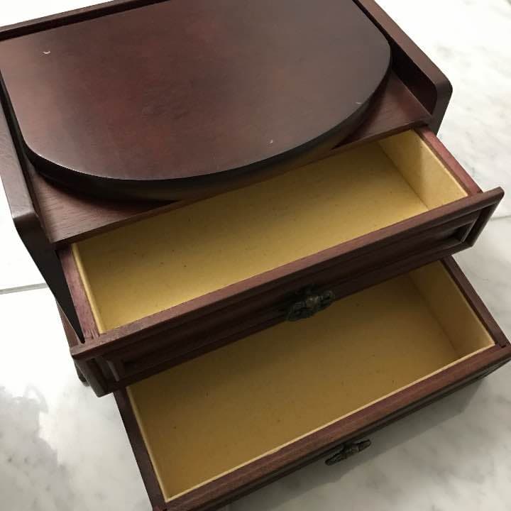 アクセサリー入れ 鏡付き