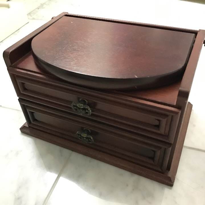 アクセサリー入れ 鏡付き