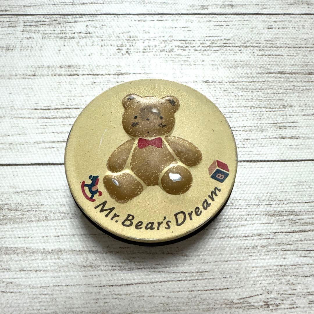 昭和レトロ】サンリオ ミスターベアーズドリーム 缶 丸缶 くま ケース