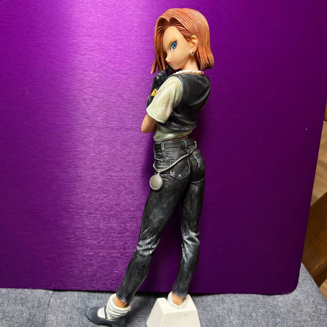 13. ドラゴンボール　18号 リペイント　フィギュア　鳥山明