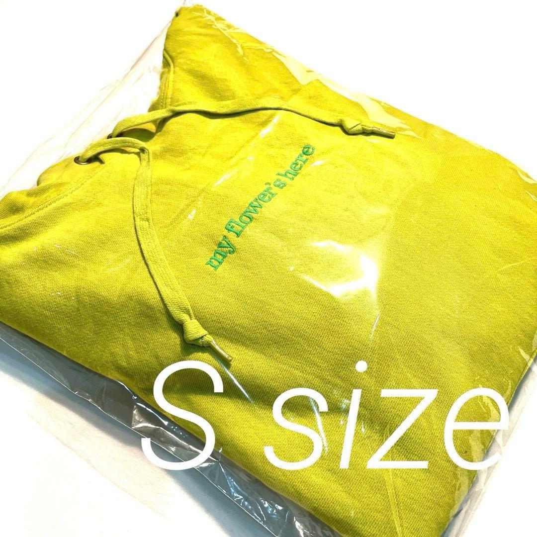 藤井風 フーディー フレッシュグリーンSサイズmy flower's here - メルカリ