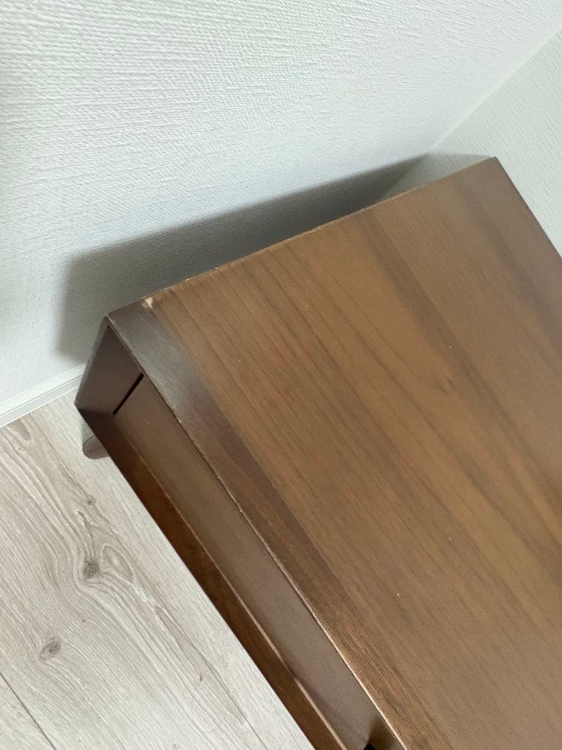 ニトリ　センターテーブル 引き出し付き