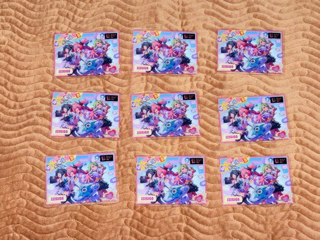 ゼンレスゾーンゼロ gigo特典 クリアトレカ 9枚セット - メルカリ
