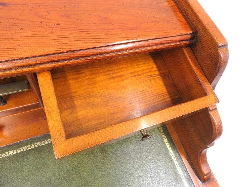 展示品　バロッサバレンティ　ライティングデスク　ビューロー　書斎机　本革　高級