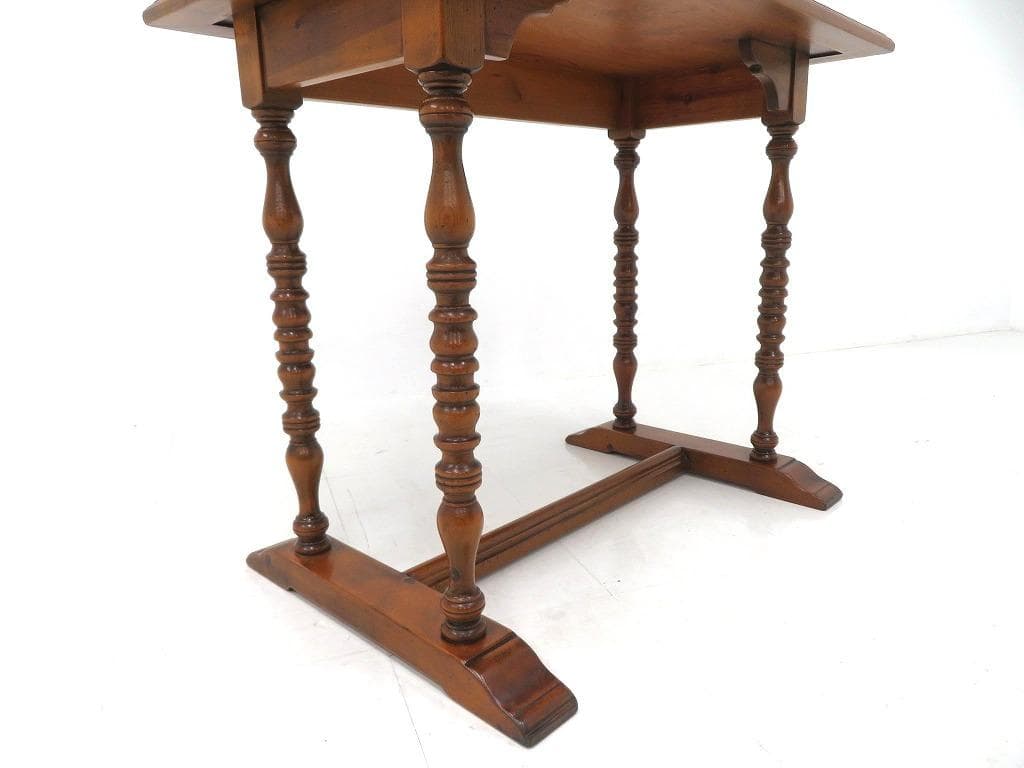 展示品　バロッサバレンティ　ライティングデスク　ビューロー　書斎机　本革　高級