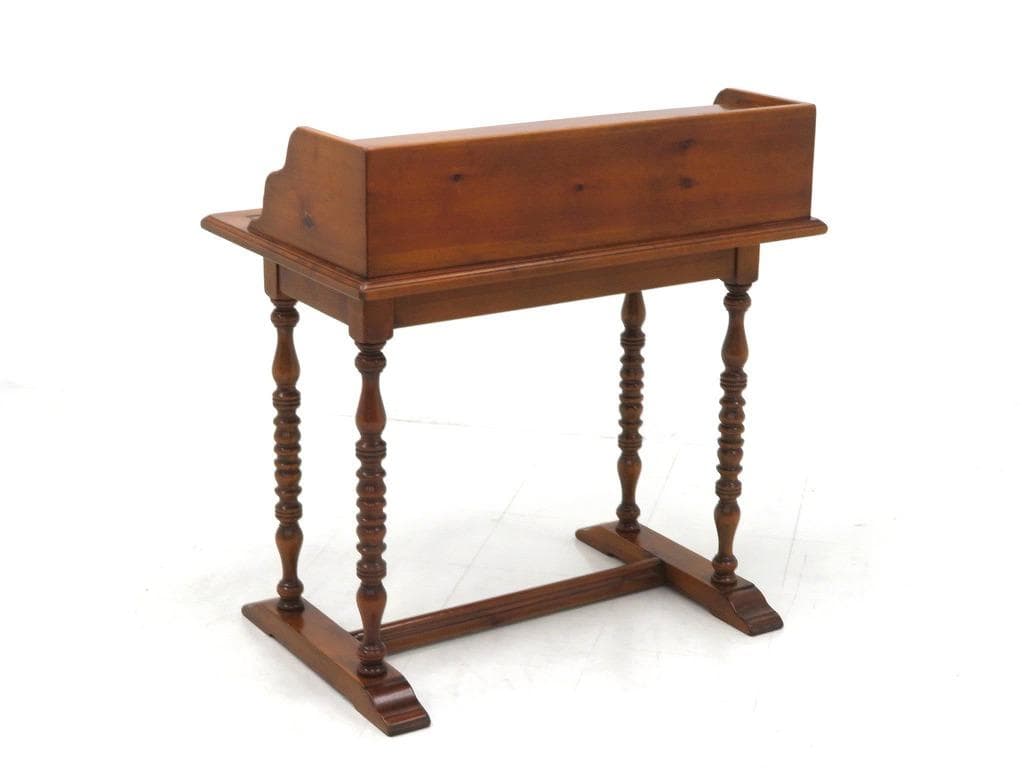 展示品　バロッサバレンティ　ライティングデスク　ビューロー　書斎机　本革　高級