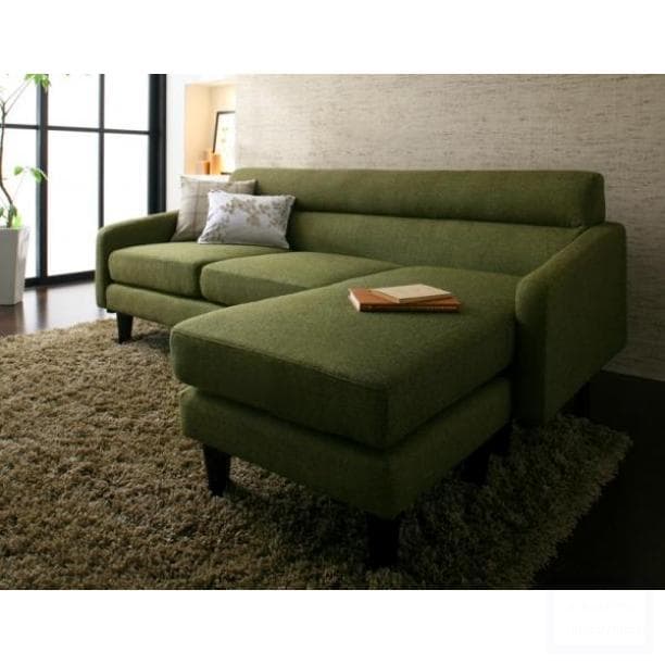 コーナーカウチソファ【OLIVEA】オリヴィア ミドルサイズ