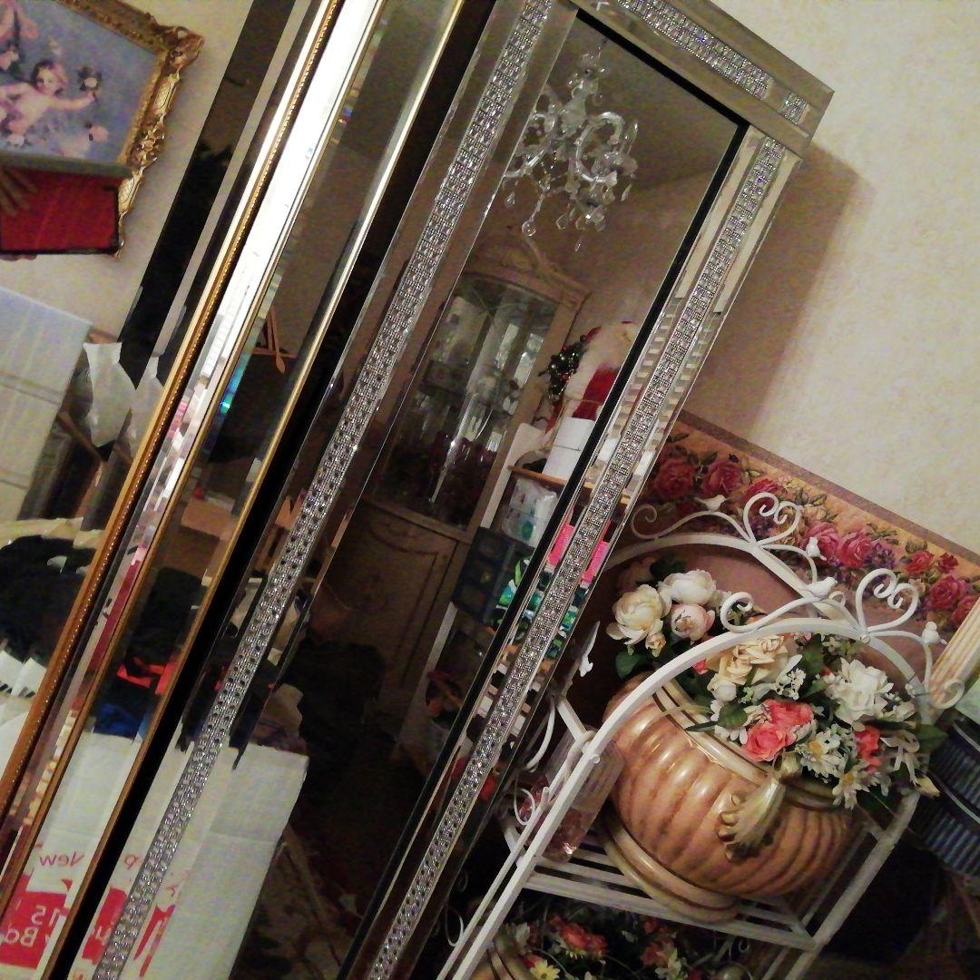 姿見ミラーキラキラ