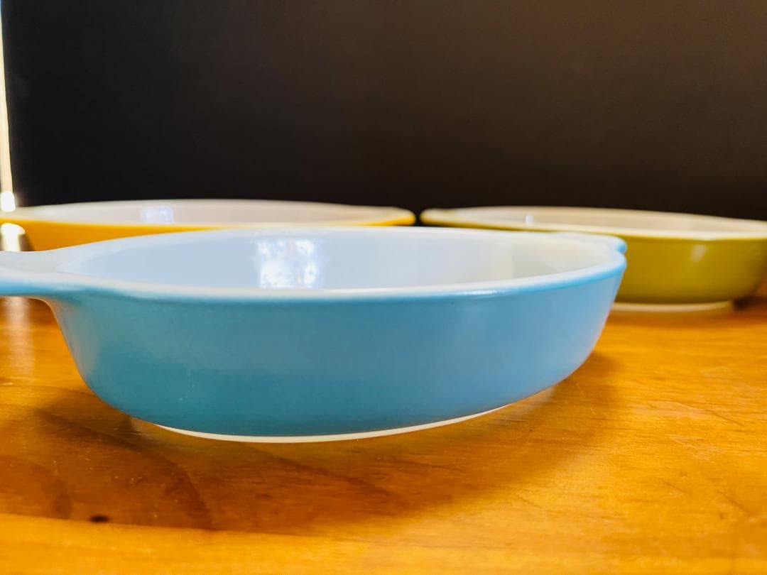 【未使用】　コーニング社　オールドパイレックス　PYREX 　グラタン皿　USA