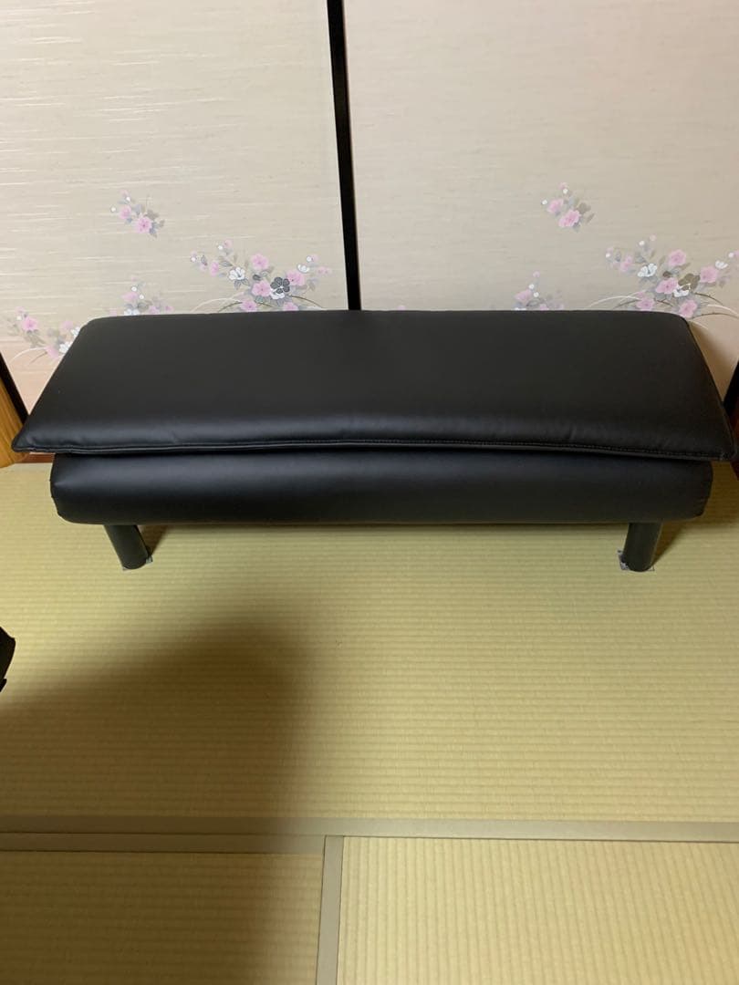 ソファベッド 合成皮革ベッドフレーム　ゼミダブル　ベッドフレームとマットレス