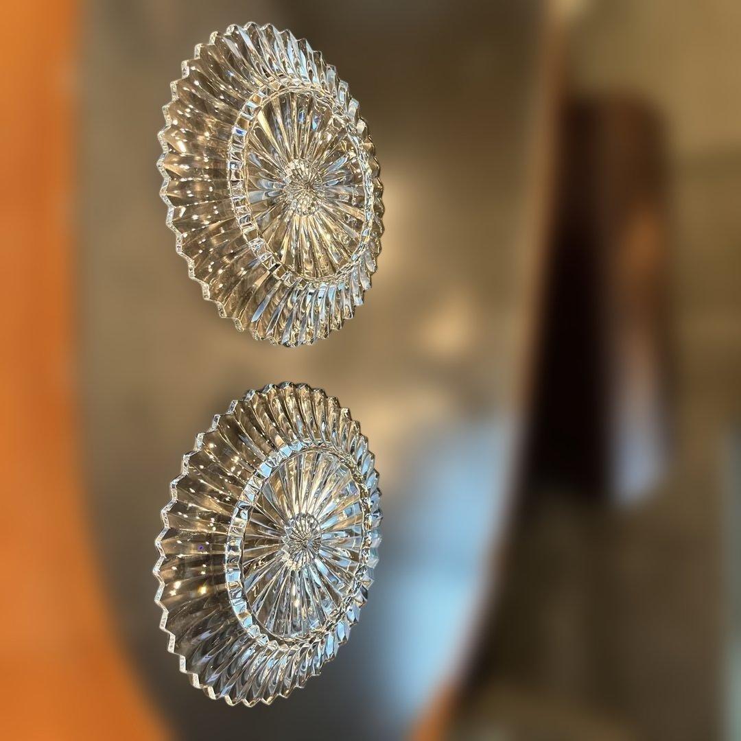 バカラ　ミルニュイ 約21センチのお皿2枚組