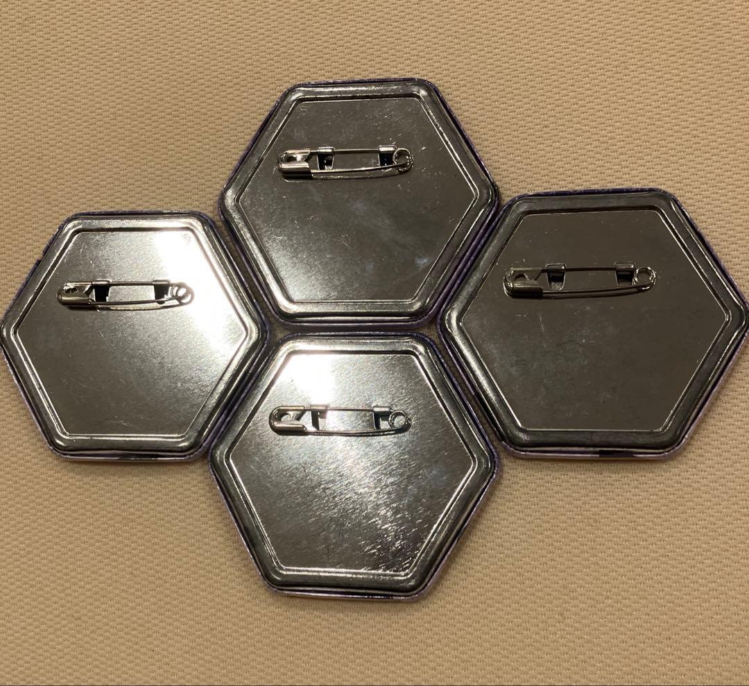 忍たま ジョイポリス ダンスコンクール 缶バッジ 尾浜 鉢屋 不破 竹谷