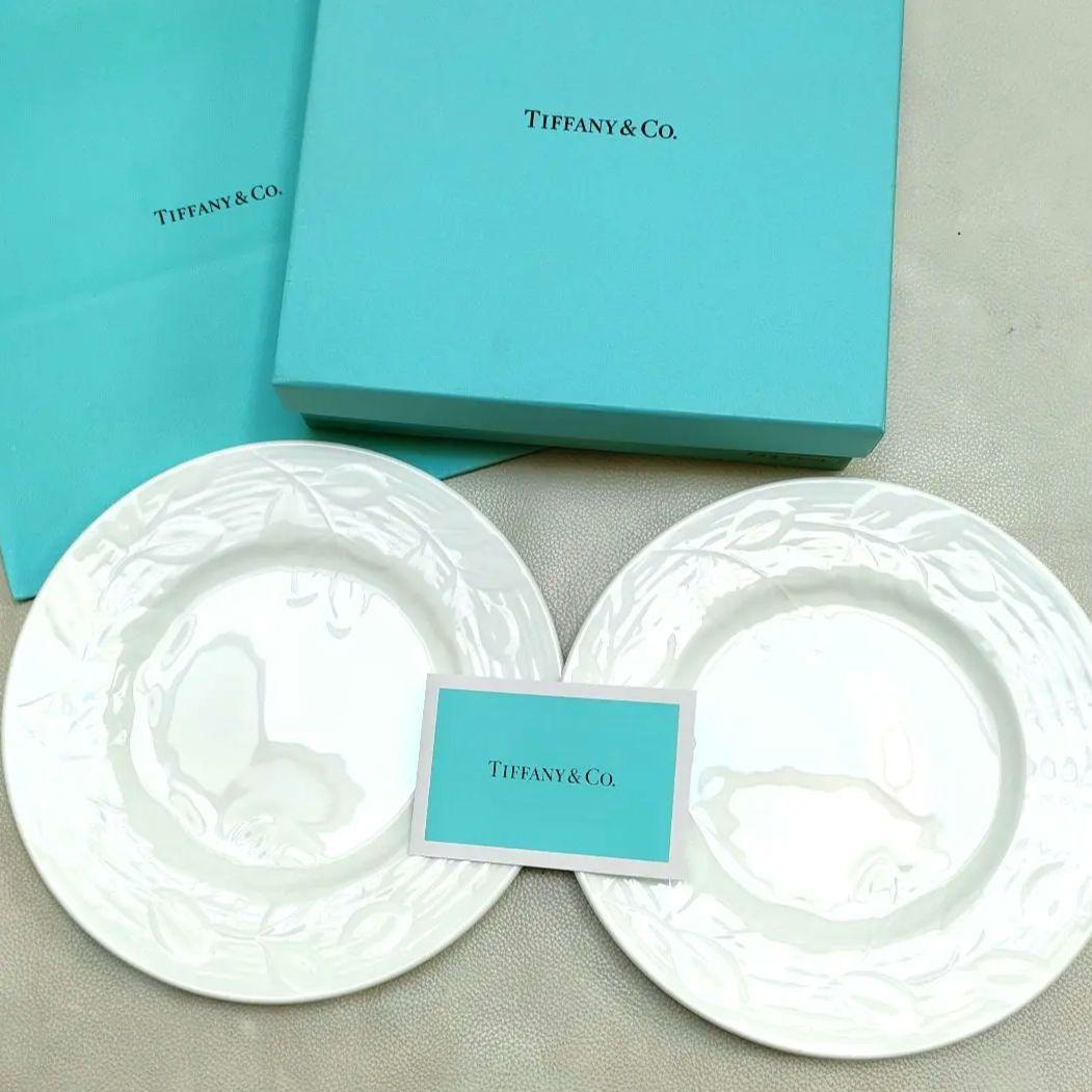 新品 未使用品 Tiffany ティファニー プレート 皿 テラス 白 - メルカリ
