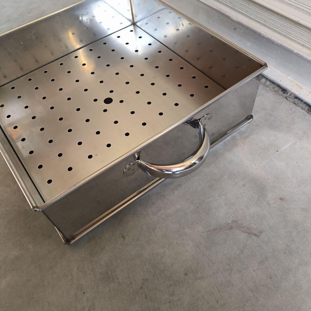 ステンレス蒸し器　39.5cm角　1段