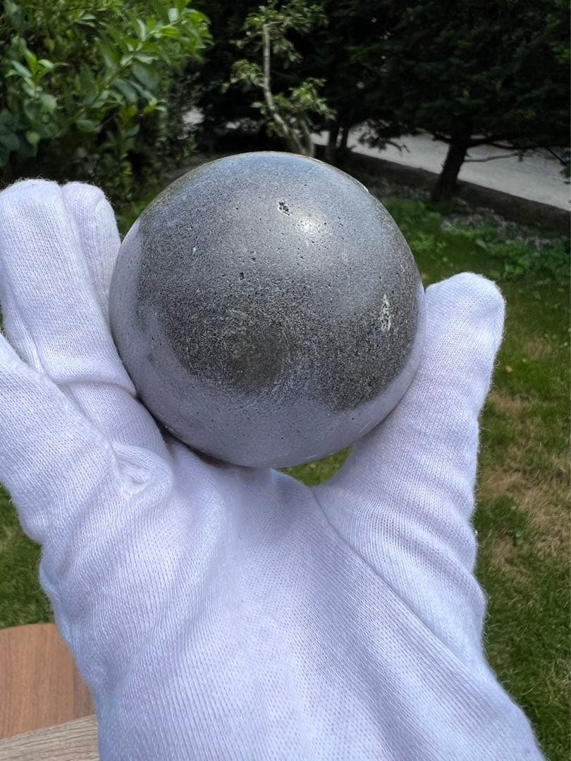 A88アメジストクラスター　丸玉（開口笑）サイズ66.6mm