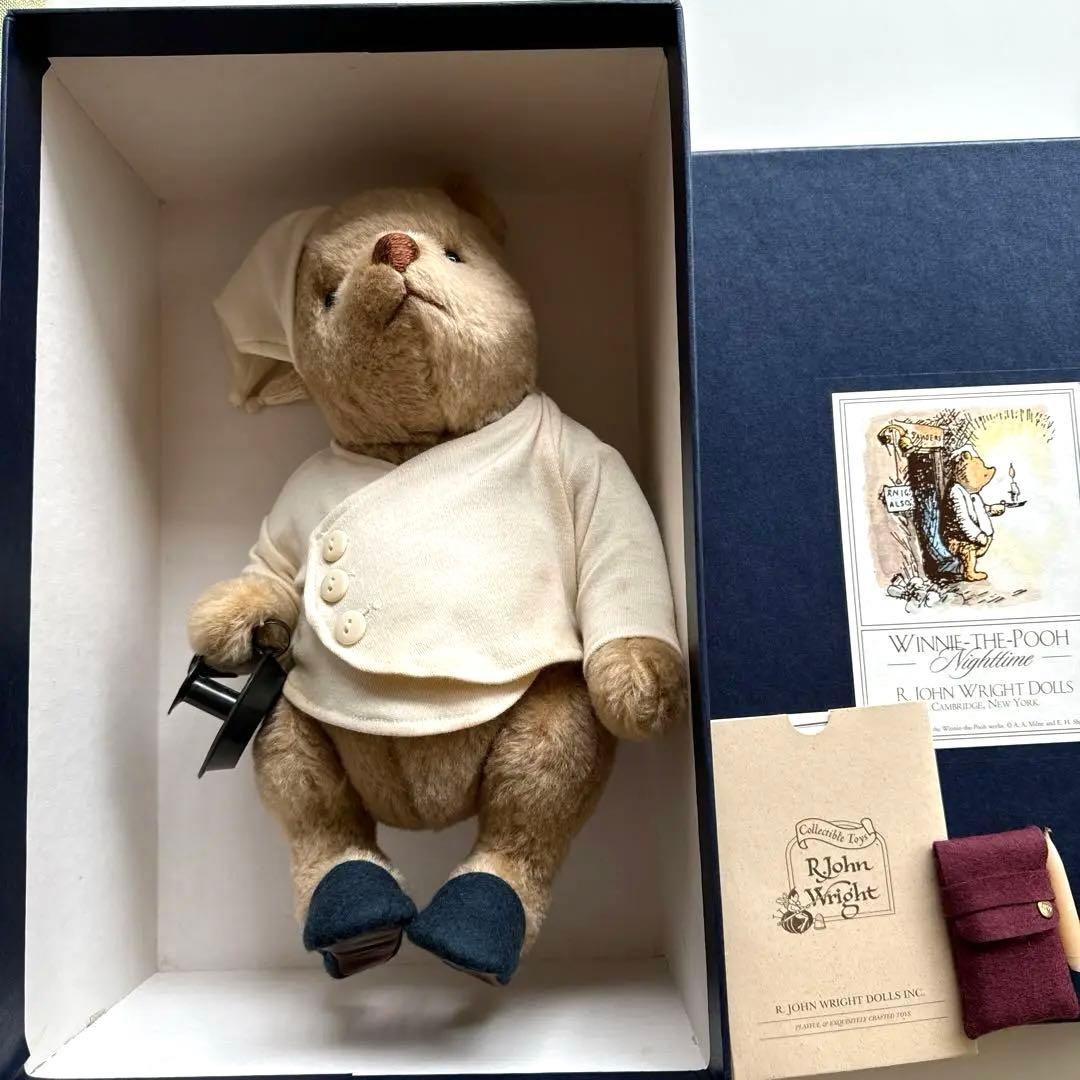 R.John.Wright ジョンライト　くまのプーさん　Nighttime