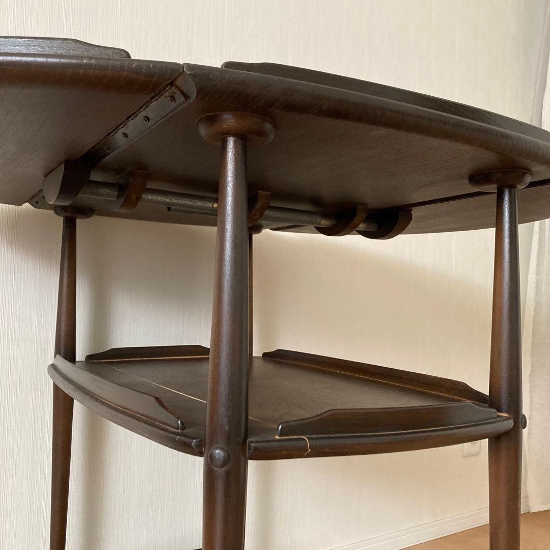 アーコール　ドロップリーフ ティートロリー　ワゴン　サイドテーブル