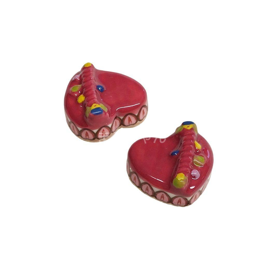 【新品・未使用】魅惑のいちごデザート　ストロベリー　フェーヴ　８点セット　送料込