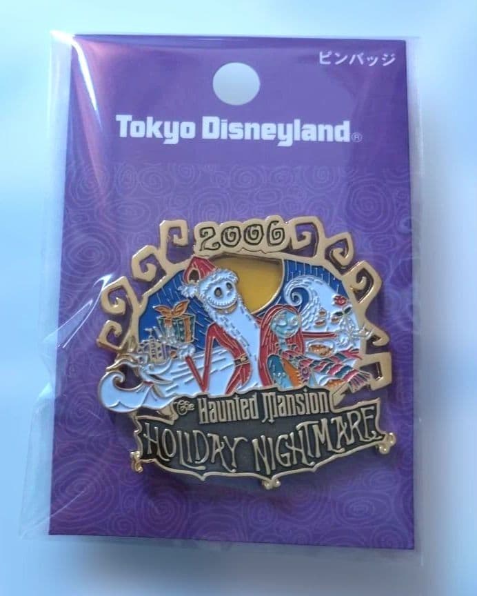 ディズニーランド／ピンバッジ／ナイトメア・ビフォア・クリスマス