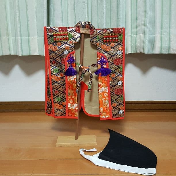 美品　五月人形兜