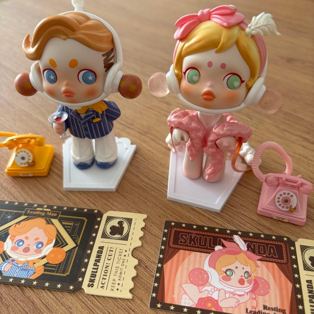 POPMART×SKULLPANDA Action! Cut!シリーズ