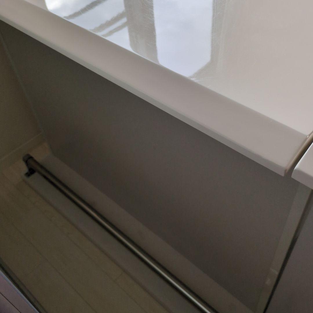 ホワイト L字型カウンターテーブル②のみ