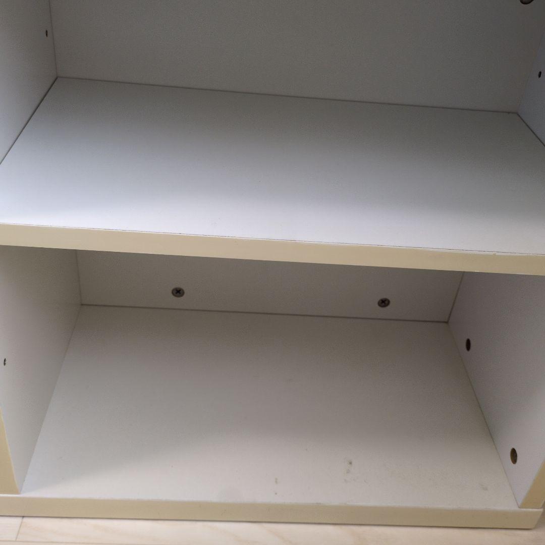 ホワイト L字型カウンターテーブル②のみ