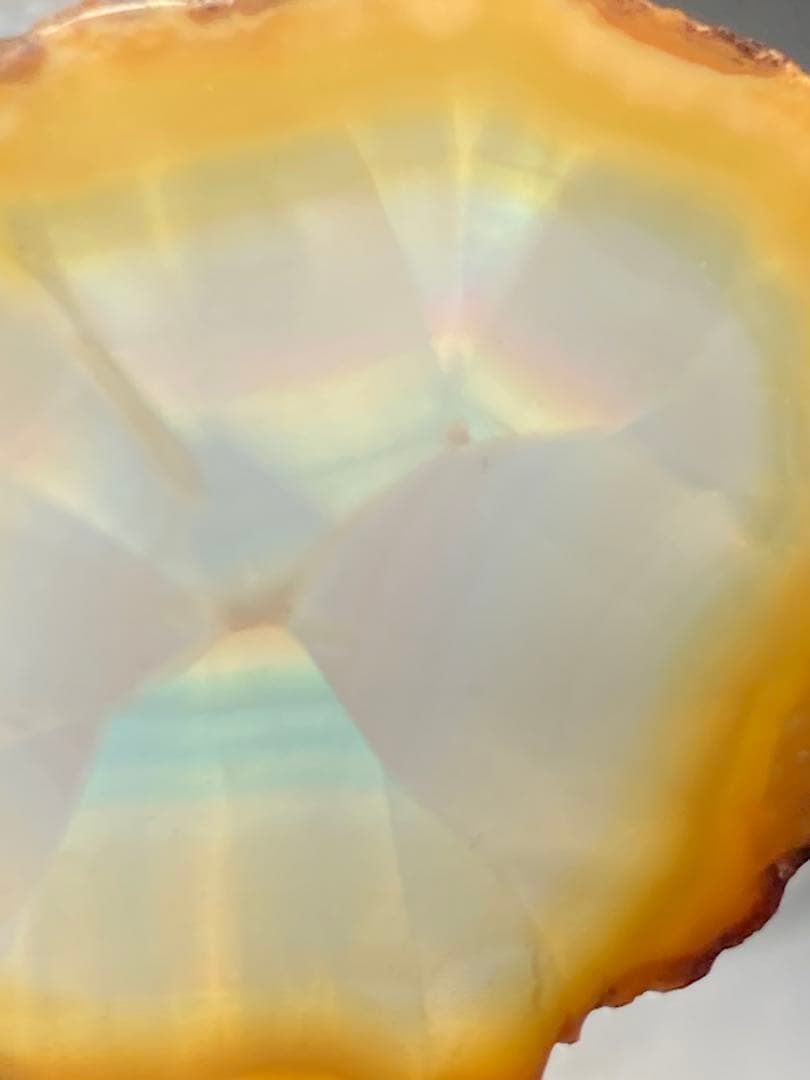 イリスアゲート 原石 スライスアゲート 天然石 パワーストーン