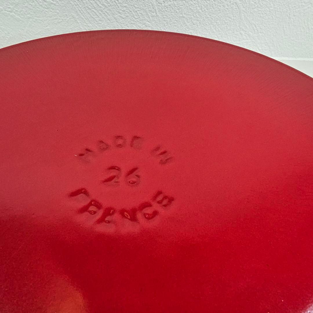 STAUB ストウブ ピュアグリル 26cm チェリーレッド