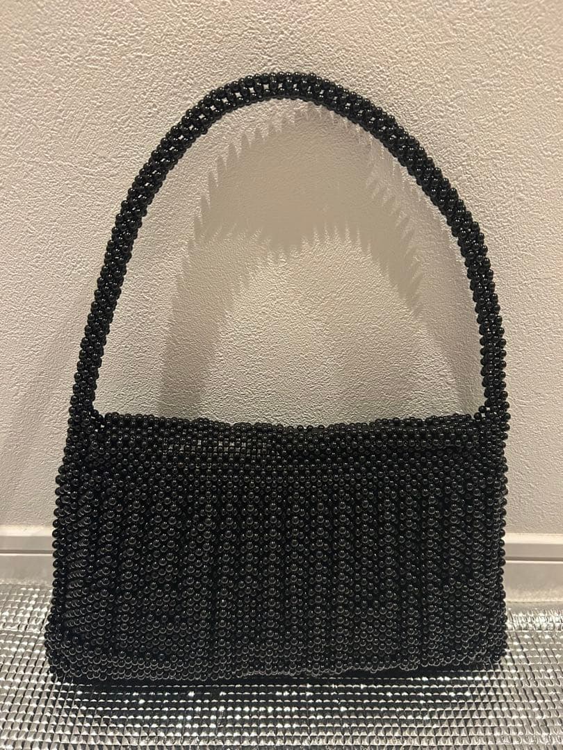 【鑑別書付】黒珊瑚 フォーマル 3点セット バッグ ネックレス イヤリング