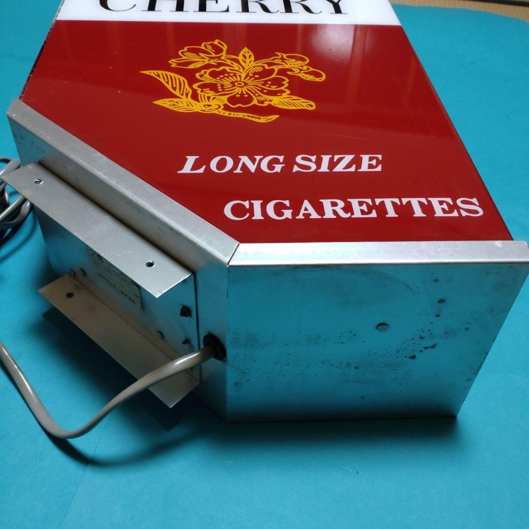 希少！CHERRY 電飾看板 タバコチェリー☆昭和レトロ