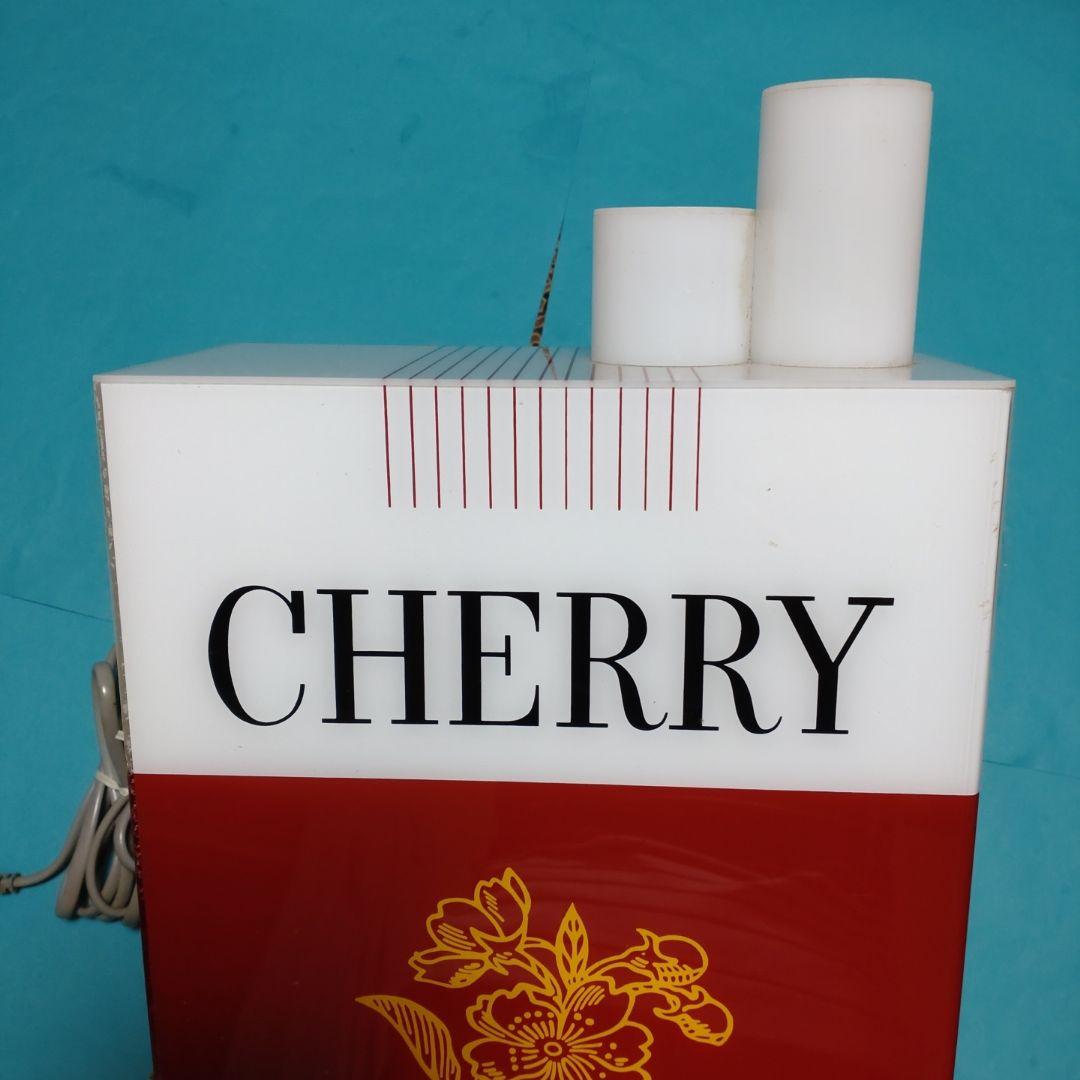 希少！CHERRY 電飾看板 タバコチェリー☆昭和レトロ