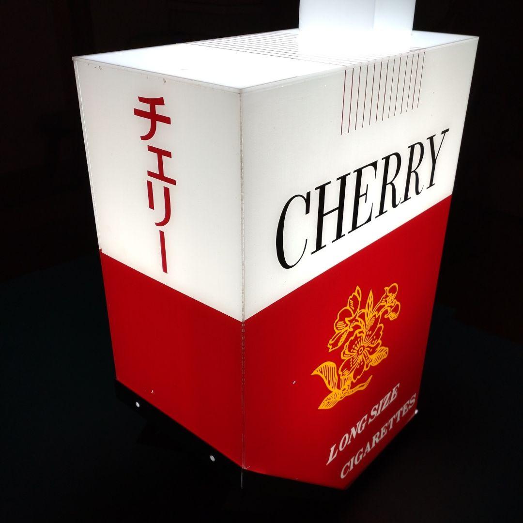 希少！CHERRY 電飾看板 タバコチェリー☆昭和レトロ