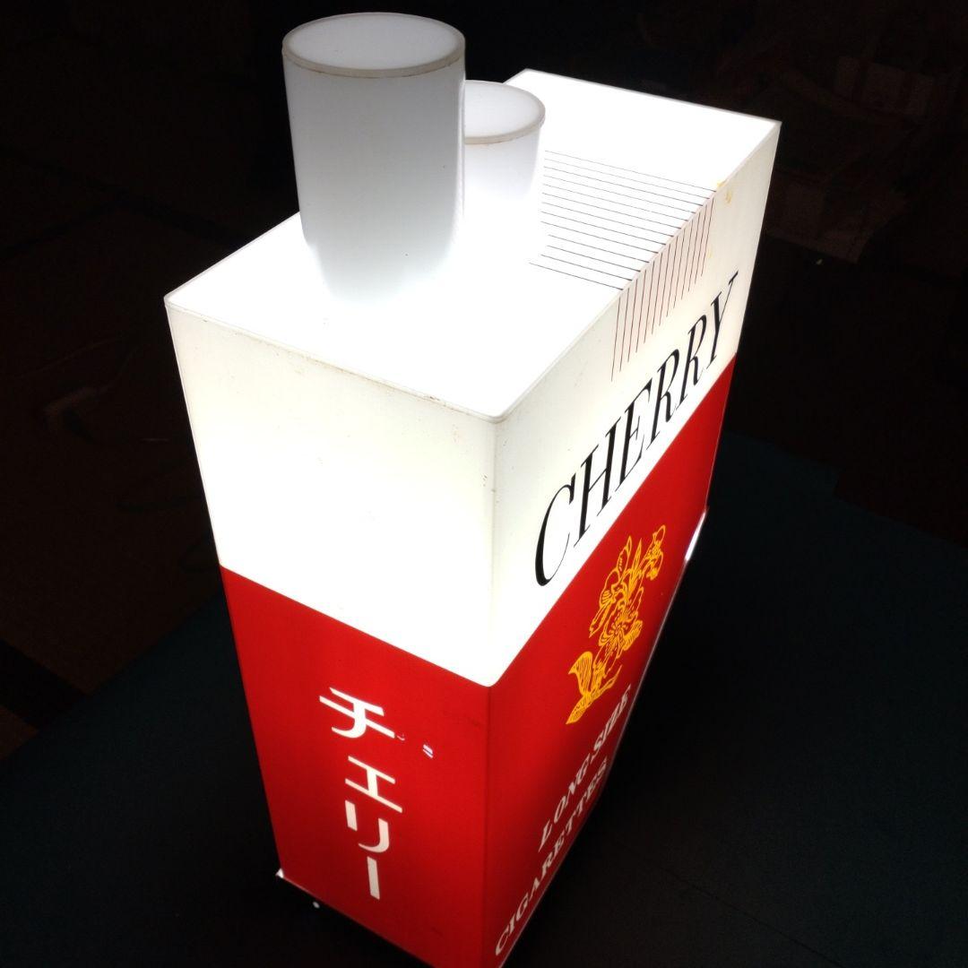 希少！CHERRY 電飾看板 タバコチェリー☆昭和レトロ