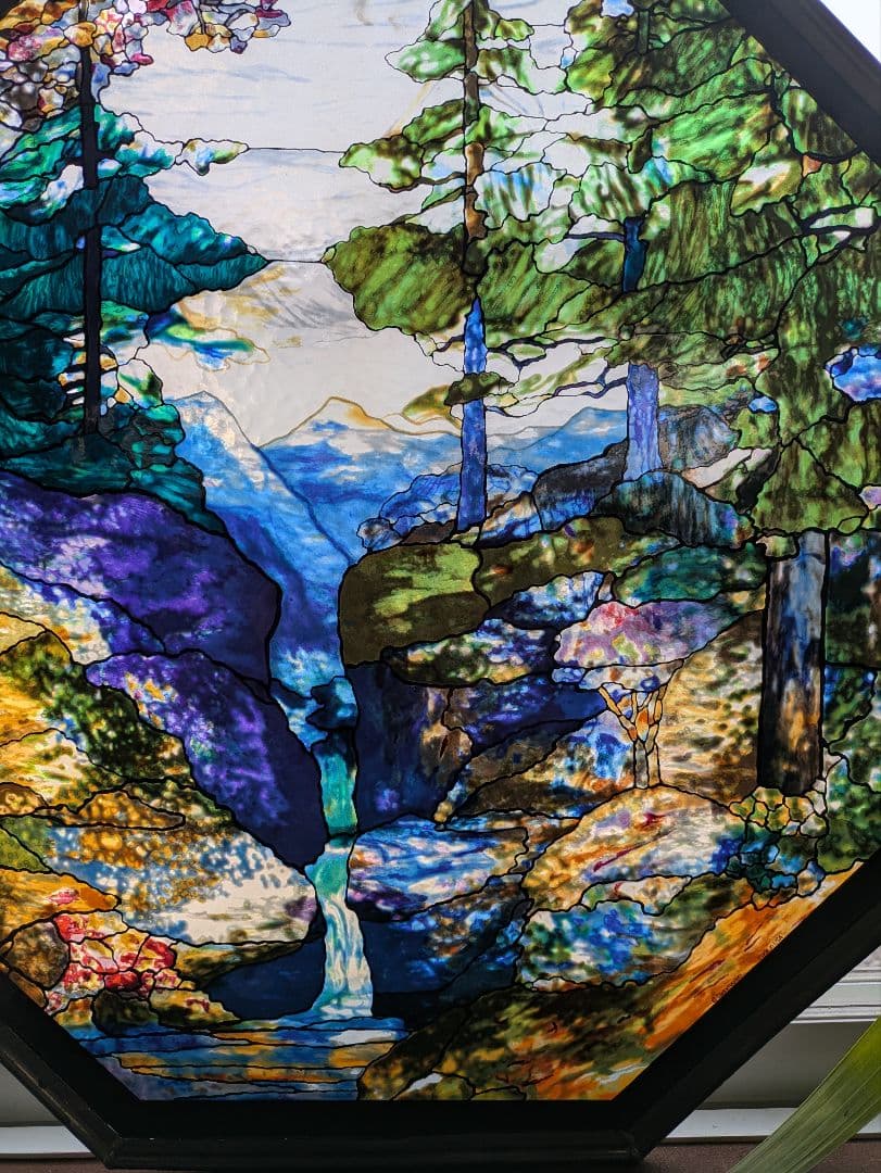 特大レア！ルイスティファニー ステンドグラス