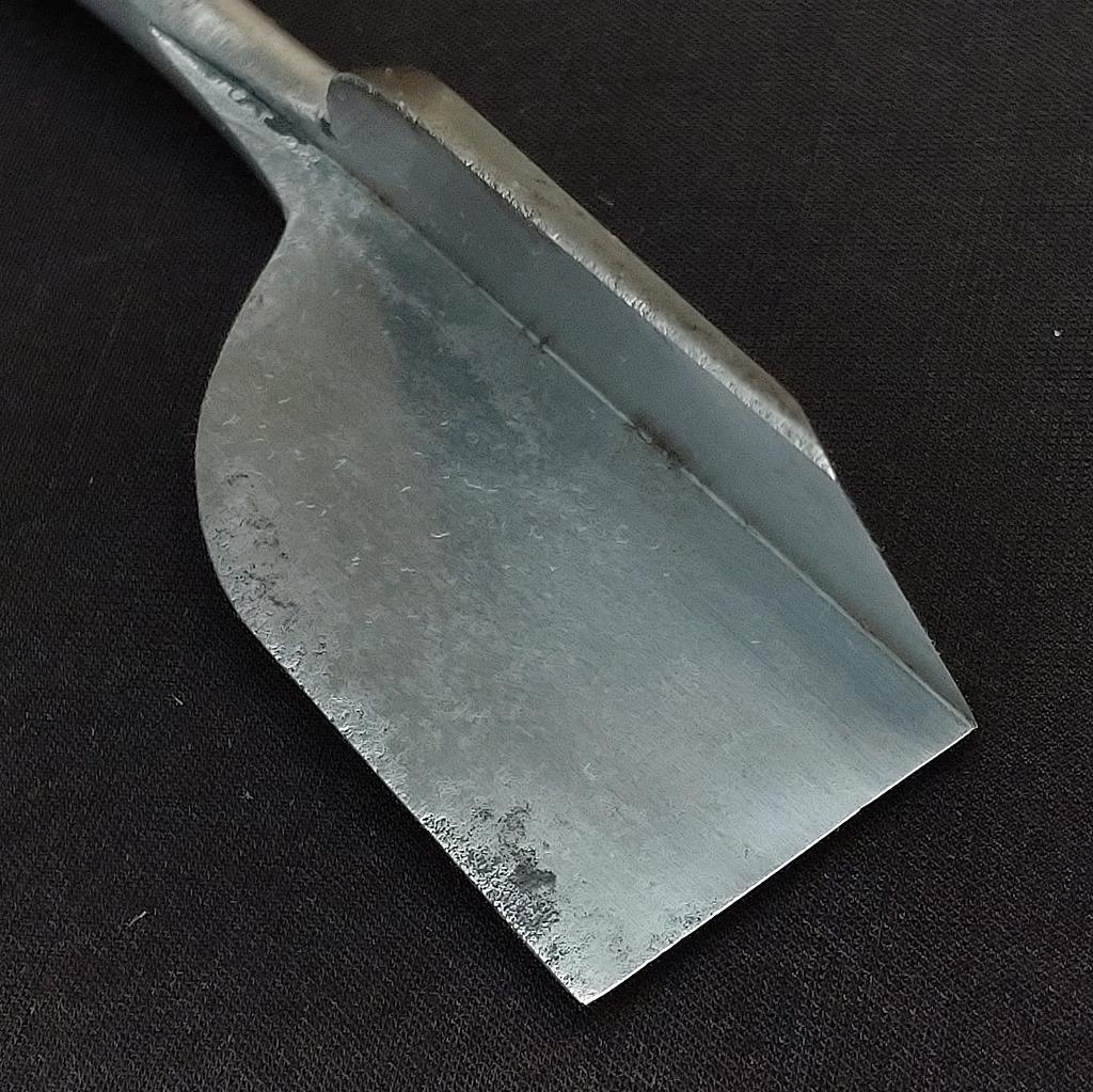 正本 氷鑿 三角鑿 平鑿 二丁セット 全長約245㎜ のみ ノミ 《0233》