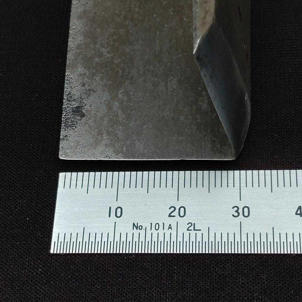 正本 氷鑿 三角鑿 平鑿 二丁セット 全長約245㎜ のみ ノミ 《0233》