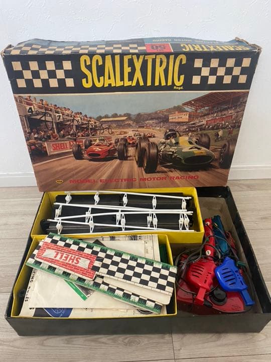 昭和レトロ　ビンテージ　ミニモデルズ社　スケーレックストリック　 スロットカー