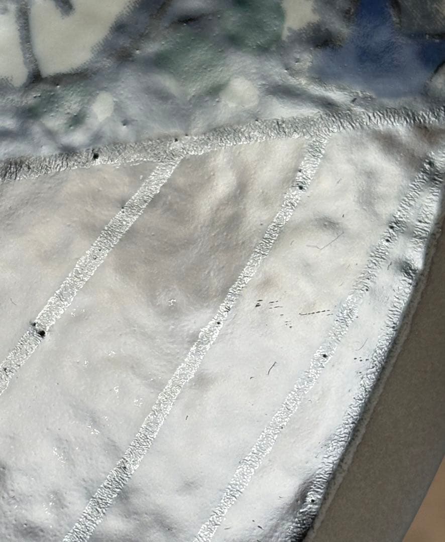 【希少カラー】ARABIA アラビア ヘルヤ \"Päivänsini\" 陶板画