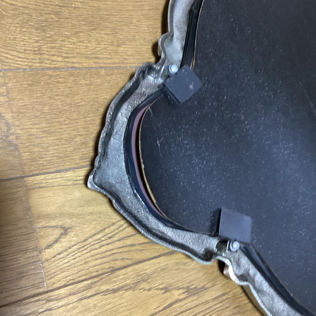 ロココ調　鏡　ミラー　アンティーク加工　壁掛けミラー　玄関鏡
