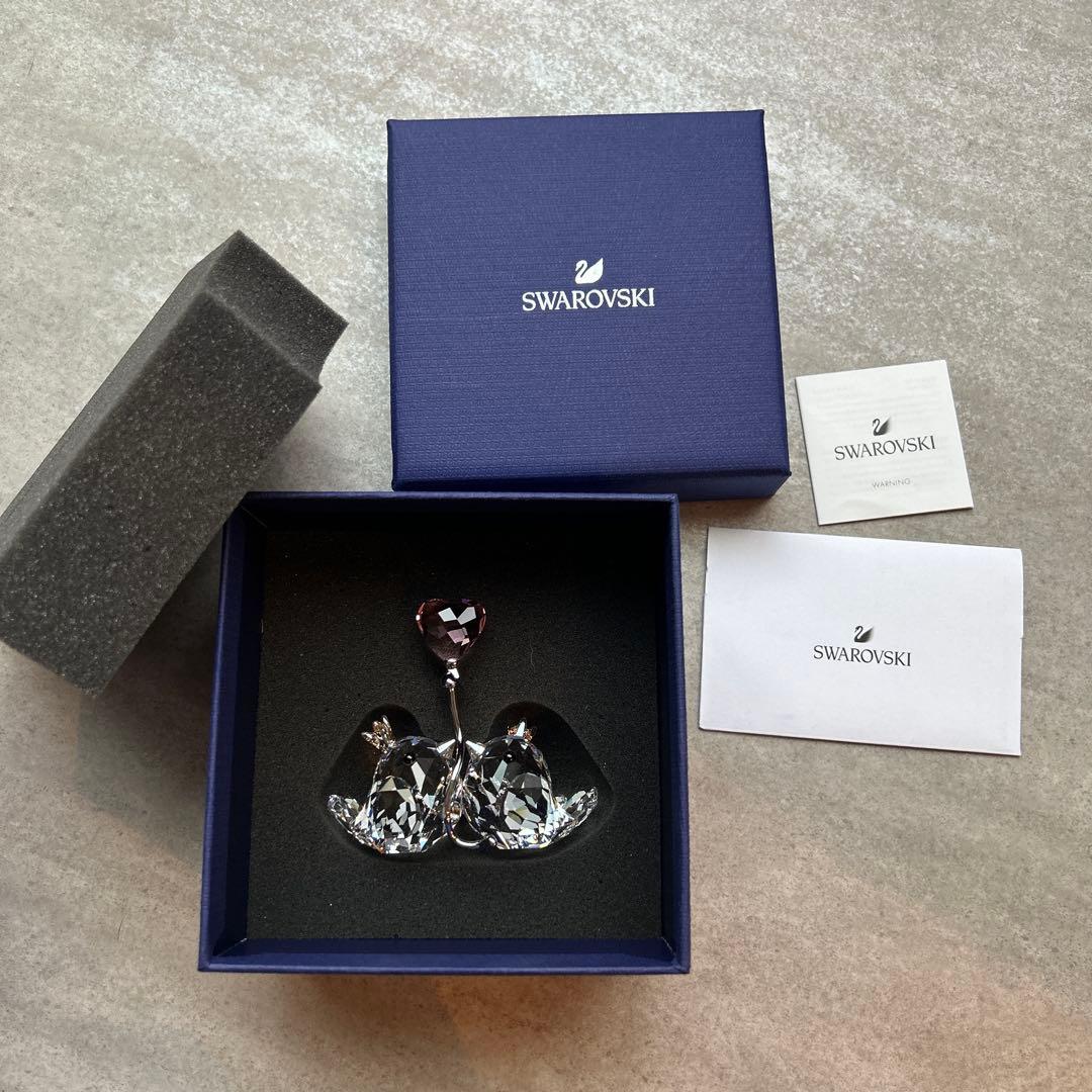 スワロフスキー　小鳥　置物　SWAROVSKI 小物　インテリア　クリスタル