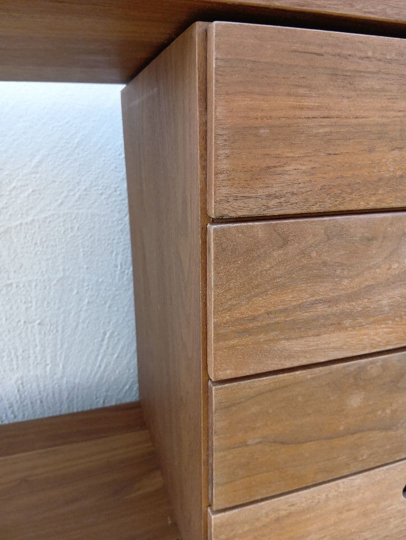 スタッキングシェルフ　木製ラック 無印 ウォールナット