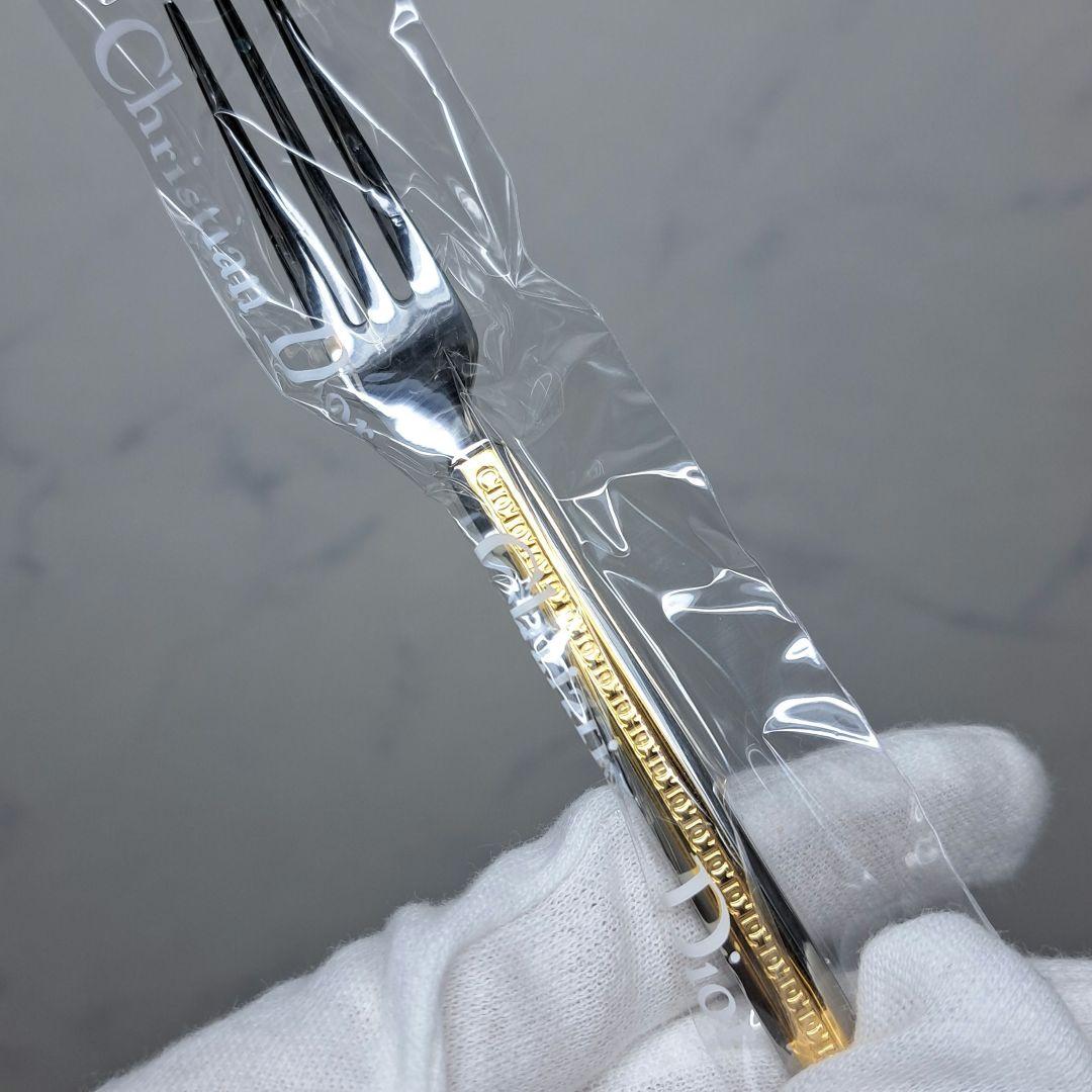 20251028　クリスチャンディオール　カトラリー　フォーク　スプーン　金彩